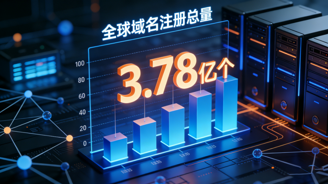 全球域名突破3.78 亿个！每天新增超4.4万个！互联网迎来新时代！